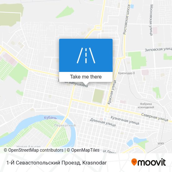 1-Й Севастопольский Проезд map