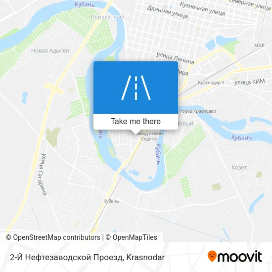 2-Й Нефтезаводской Проезд map