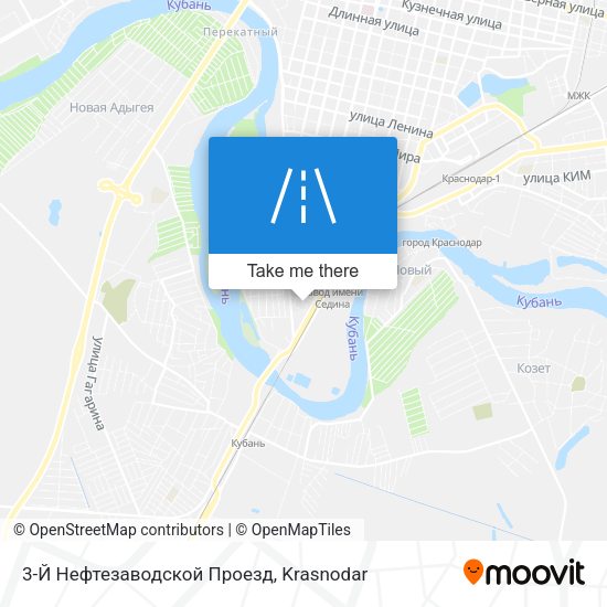 3-Й Нефтезаводской Проезд map
