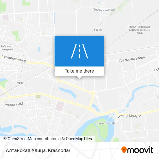 Алтайская Улица map