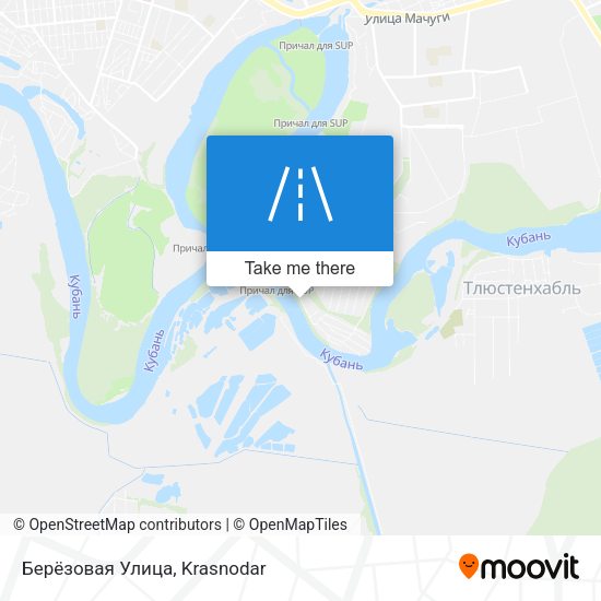 Берёзовая Улица map