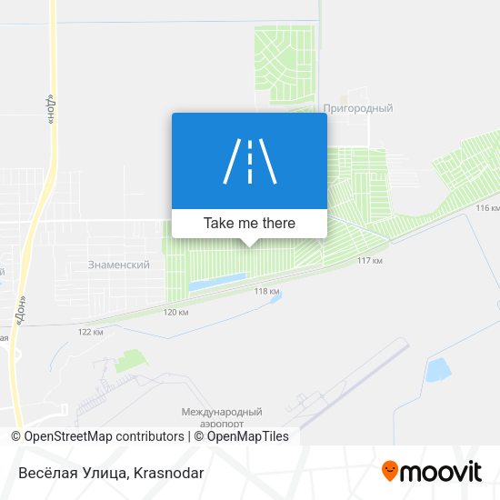 Весёлая Улица map