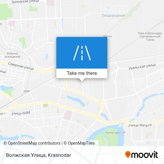 Волжская Улица map