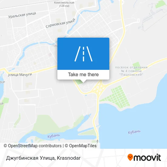 Джугбинская Улица map