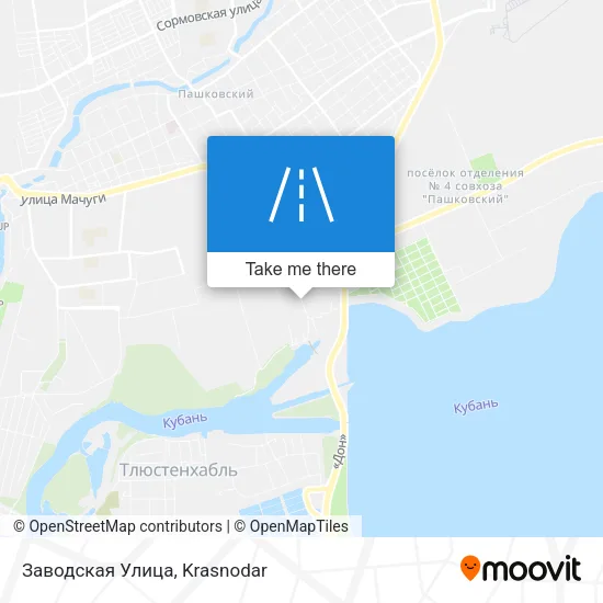 Заводская Улица map
