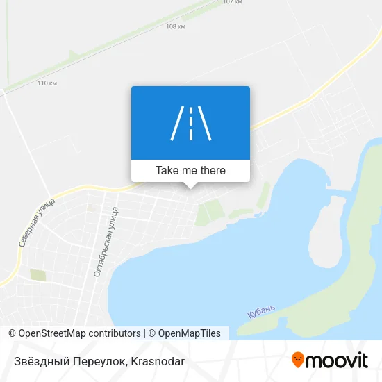 Звёздный Переулок map