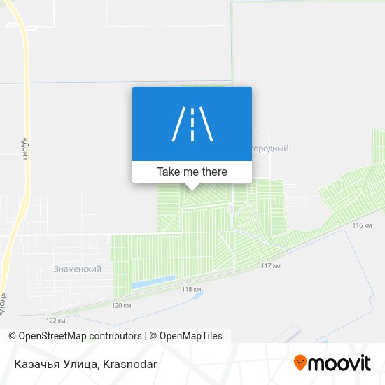 Казачья Улица map