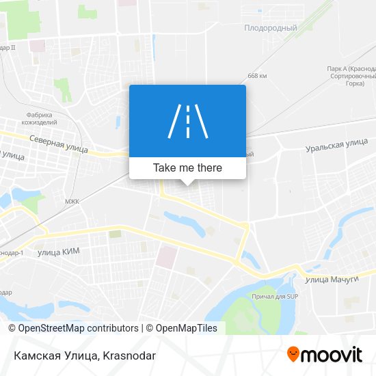 Камская Улица map