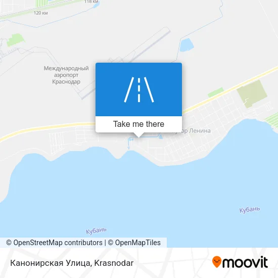 Канонирская Улица map