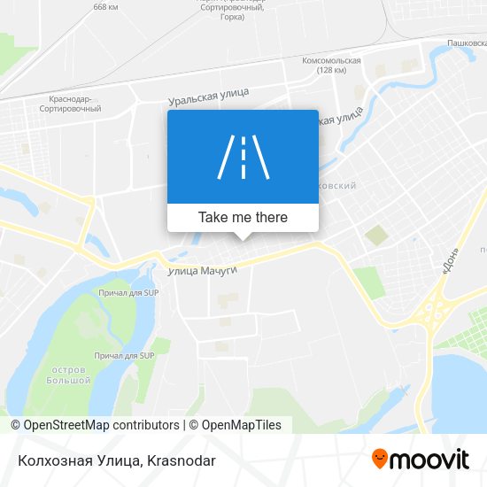 Колхозная Улица map