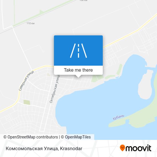 Комсомольская Улица map