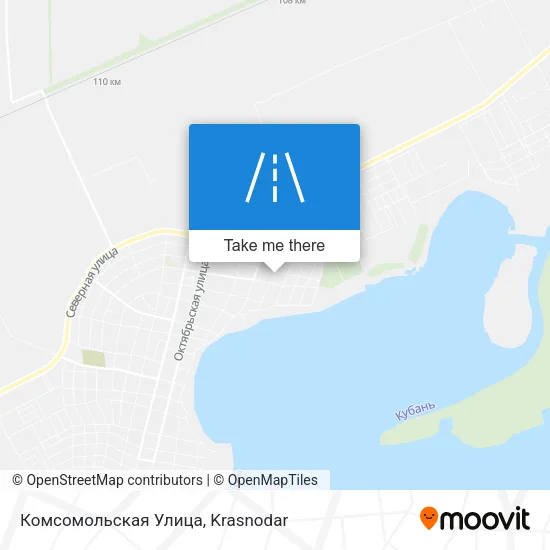 Комсомольская Улица map