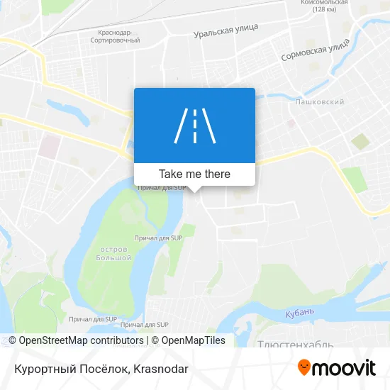 Курортный Посёлок map