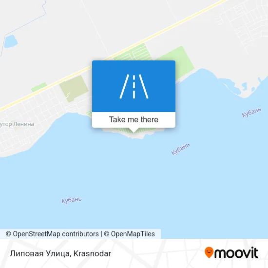 Липовая Улица map