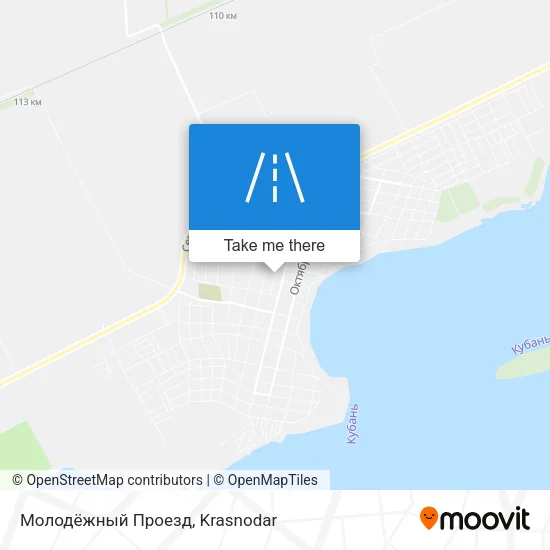 Молодёжный Проезд map