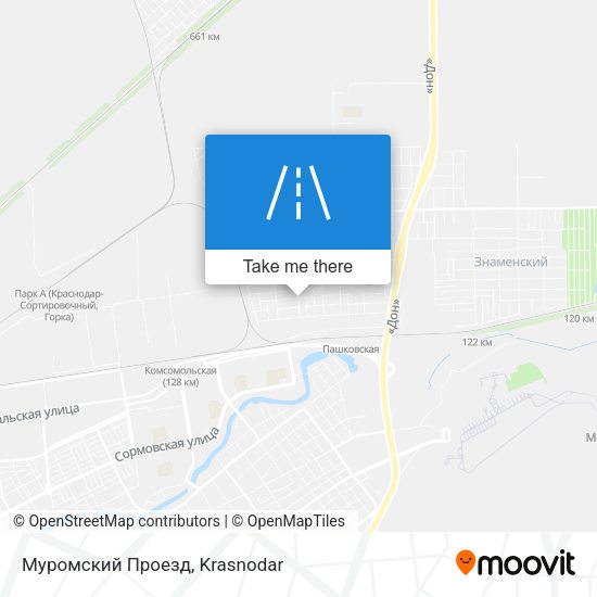 Муромский Проезд map