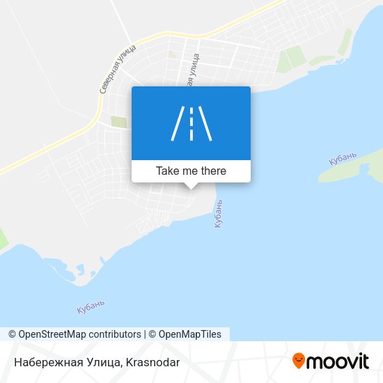 Набережная Улица map