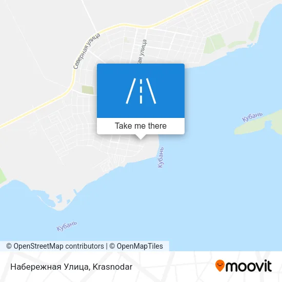 Набережная Улица map