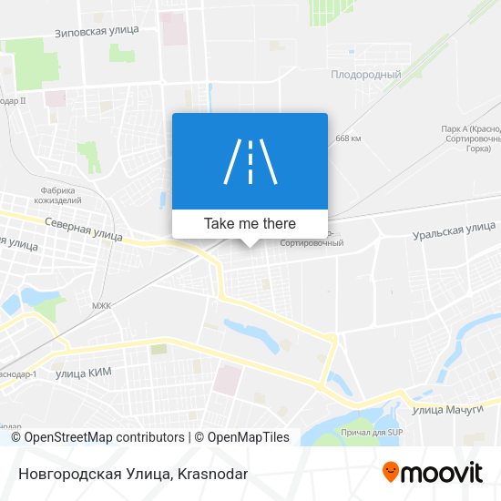 Новгородская Улица map