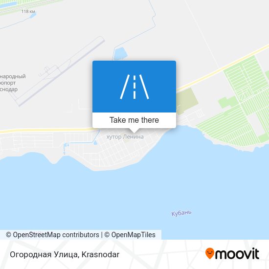 Огородная Улица map