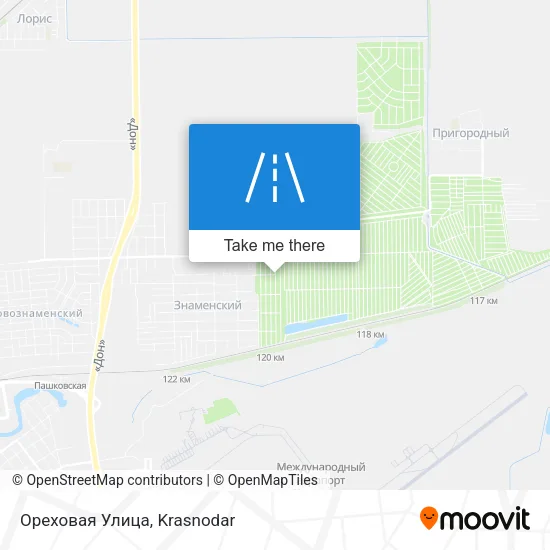 Ореховая Улица map