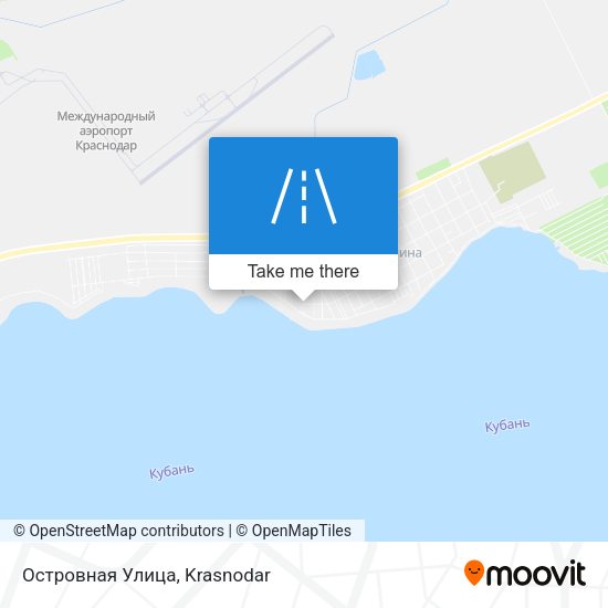 Островная Улица map