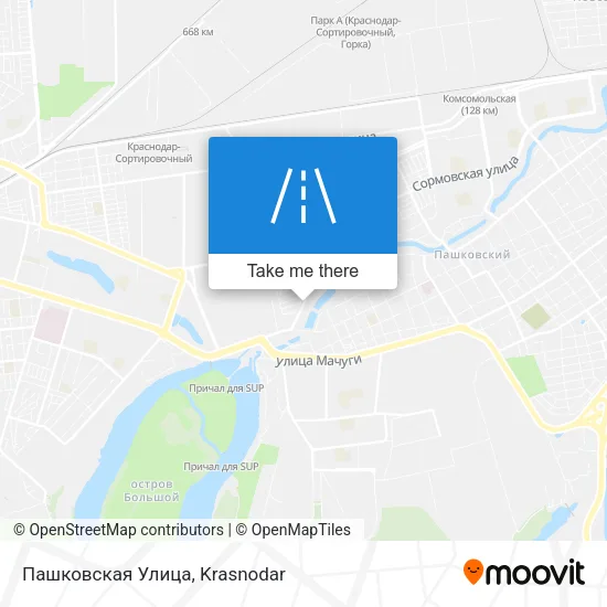 Пашковская Улица map