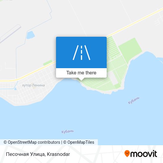Песочная Улица map