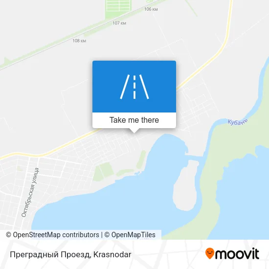 Преградный Проезд map