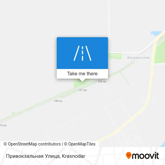Привокзальная Улица map