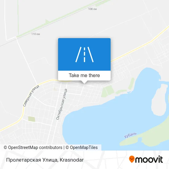 Пролетарская Улица map