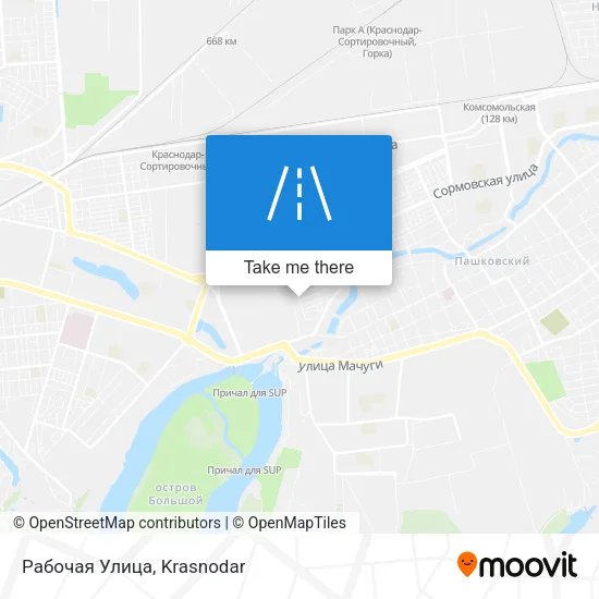 Рабочая Улица map