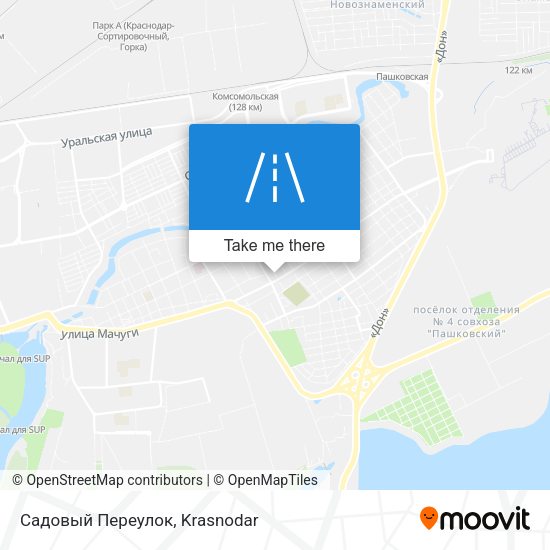 Садовый Переулок map