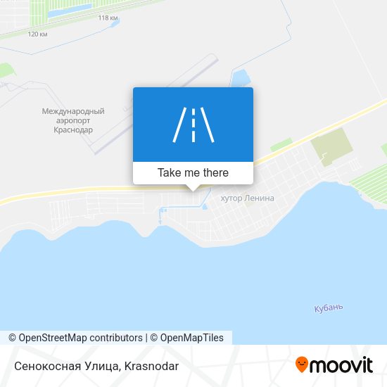 Сенокосная Улица map