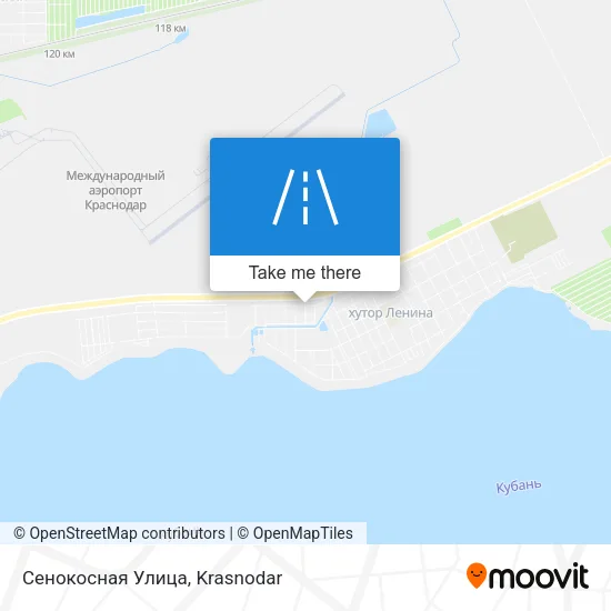 Сенокосная Улица map