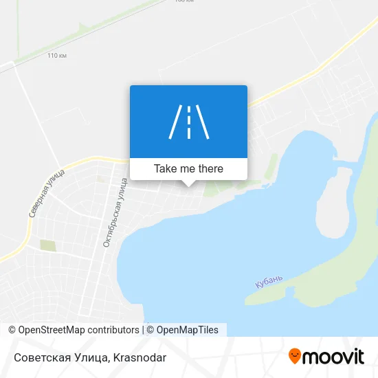 Советская Улица map