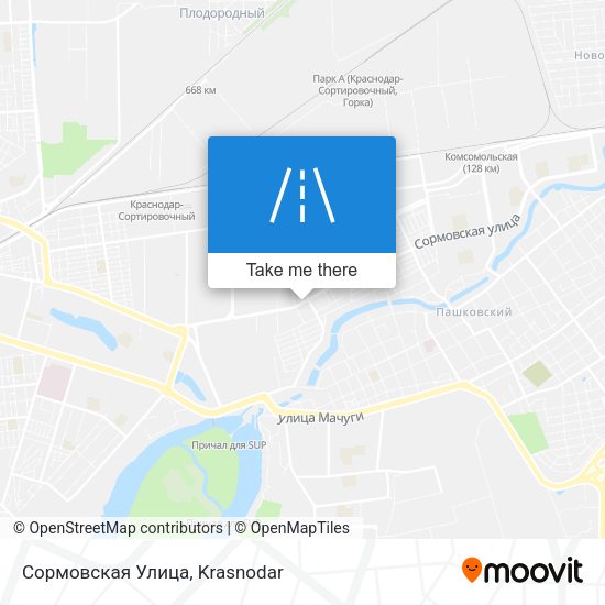 Сормовская Улица map