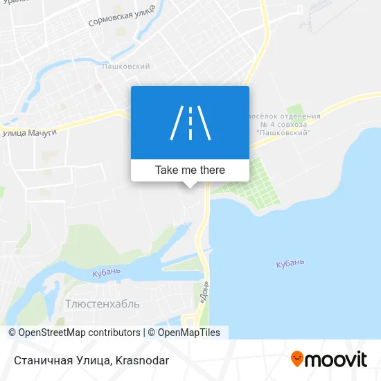 Станичная Улица map