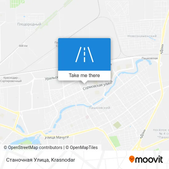 Станочная Улица map