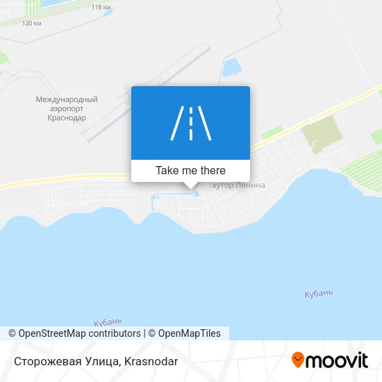 Сторожевая Улица map