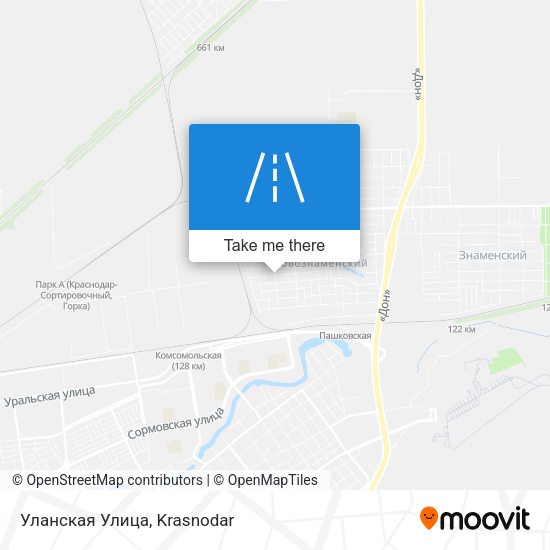 Уланская Улица map