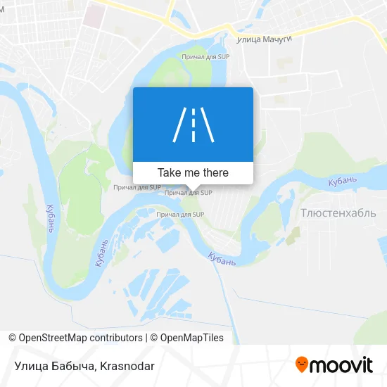 Улица Бабыча map