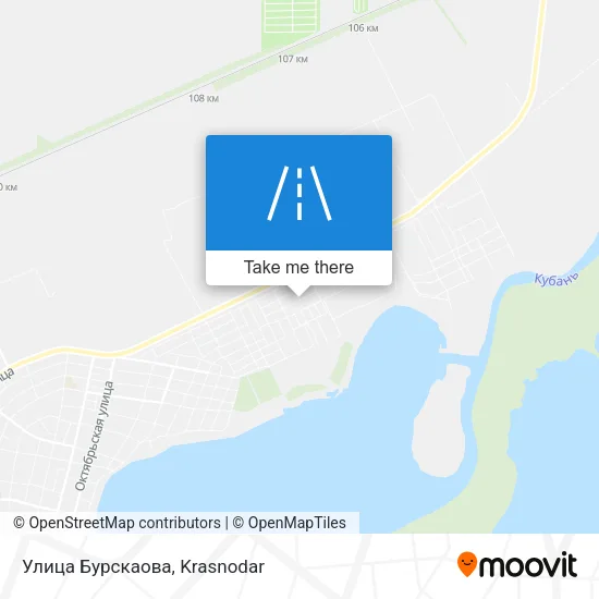 Улица Бурскаова map