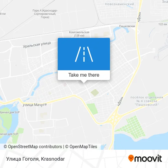Улица Гоголя map