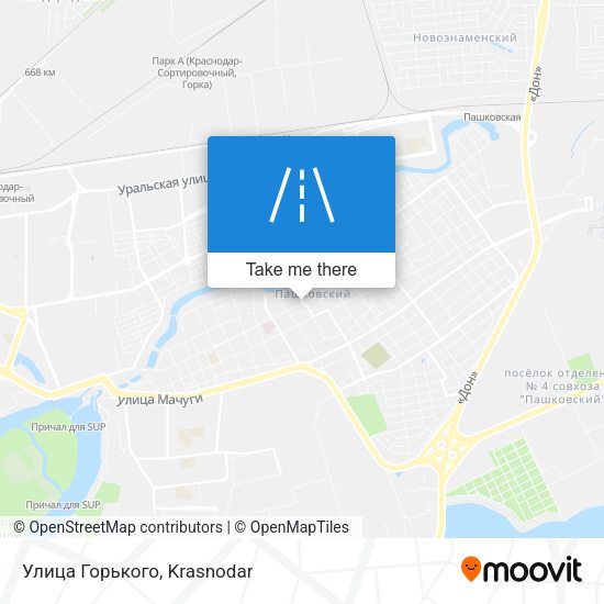 Улица Горького map