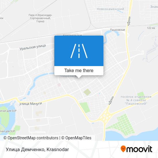 Улица Демченко map