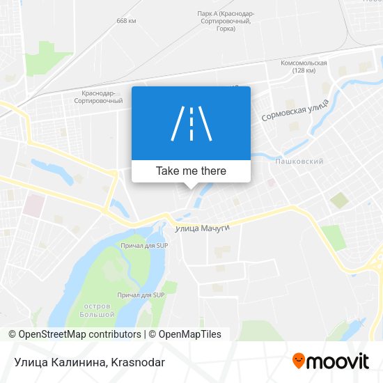 Улица Калинина map