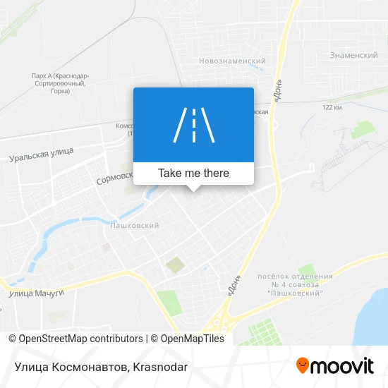 Улица Космонавтов map