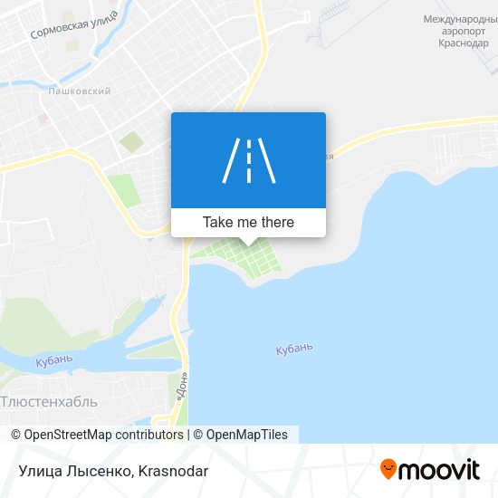 Улица Лысенко map