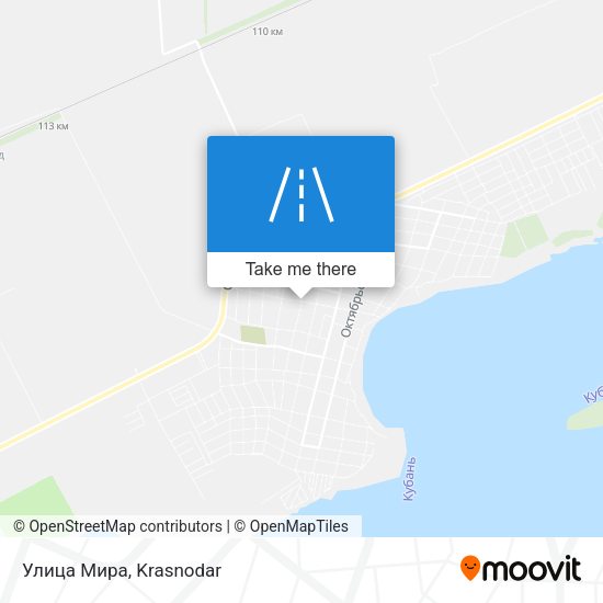 Улица Мира map